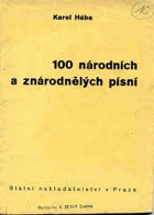100 národních a znárodnělých písní