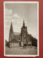 Praha. Chrám svatovítský. Katedrála sv. Víta - Pražský hrad