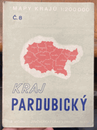 KRAJ PARDUBICKÝ 1:200.000 MAPA