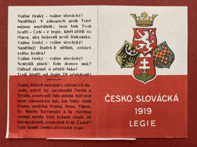 Česko-slovácká legie KALENDÁŘÍČEK!!