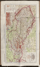 ČESKOSLOVENSKO PŘÍRUČNÍ MAPA 1:1.500.000 MAPA-KARTE