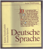 Deutsche Sprache - kleine Enzyklopädie