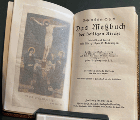 Das Meßbuch der heiligen Kirche - lateinisch u. deutsch mit liturgischen Erklärungen