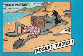 Vlk v pohádce Počkej, zajíci Hvězdička 153