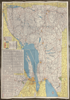 NEW YORK WITH PICTORIAL GUIDE - ESSO MAP-MAPA