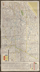 TENNESSEE WITH PICTORIAL GUIDE - ESSO MAP-MAPA