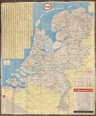 NEDERLAND - ESSO MAP-MAPA