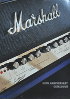 Marshall Marshall Amplifiers vintage catalog booklet brochure. 30th anniversary
