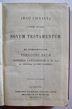 Jesu Christi Domini Nostri Novum Testamentum