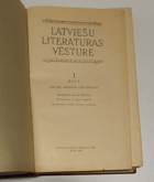 Latviešu literaturas vēsture. Dala 1