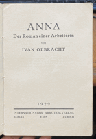 Anna - der Roman einer Arbeiterin