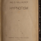 Hypnotism, Perisprit - O. Kallauner, G. Delanne