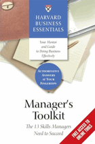 Harvard business essentials - manager's toolkit