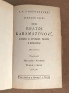 2SVAZKY Bratři Karamazovové 1-4. Román o 4 dílech