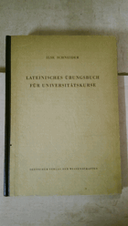 Lateinisches Übungsbuch für Universitätskurse, 1956