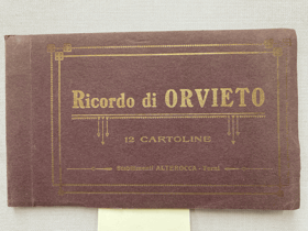 Ricordo di Orvieto - 12 cartoline ALBUM-PORTFOLIO