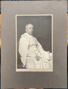 Monsignore PRAHA ATELIER J. F. LANGHANS. KABINETNÍ FOTOGRAFIE-KABINETKA