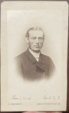 Ernst Klitzke BERLIN ATELIER R.MAROWSKY. KABINETNÍ FOTOGRAFIE-KABINETKA
