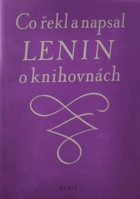 Co řekl a napsal Lenin o knihovnách