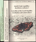 2SVAZKY Motýli České republiky 1+2. Rozšíření a ochrana - Butterflies of the Czech republic. ...