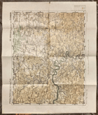 KOSTELEC NAD ČERNÝMI LESY ČESKÝ ŠTERNBERK 1:75.000 MAPA