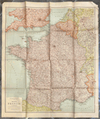 FRANCIE 1:1.500.000 MAPA-CARTE