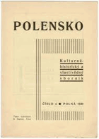 Polensko REPRINT!! Roč.1938+1939 kulturně-historický a vlastivědný sborník