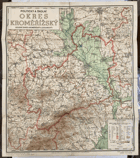 OKRES KROMĚŘÍŽSKÝ 1:100.000 MAPA