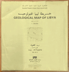 Geological map of Libya 1:250,000 - NG 33-3