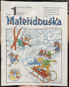 MATEŘÍDOUŠKA - roč.51. Časopis pro malé čtenáře