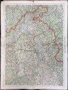 ZÁPADOČESKÁ LÁZEŇSKÁ OBLAST 1:200.000 MAPA