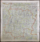 JIHLAVSKÝ KRAJ 1:200.000 MAPA