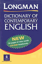 Longman dictionary of contemporary English