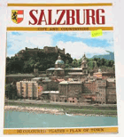 Salzburg - City and Countryside - 143 Coloured Plates - Plan of Town