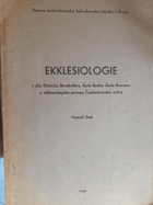 Ekklesiologie-v díle Dietricha Bonnhoffera, Karla Bartha, Emila Brunnera a ekklesiologické ...