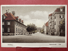 Arzberg. Bahnhofstrasse. Post