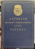 Autoklub republiky československé 1931 - ročenka