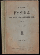 Fysika 1 - pro vyšší třídy středních škol