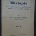 Místopis a veřejná správa politického okresu novobydžovského