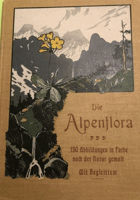 Die Alpenflora. 130 Abbildungen in Farbenkunstdruck auf 24 Tafeln. Mit besonderer Berücksichtigung ...