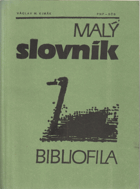 Malý slovník bibliofila