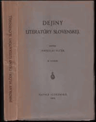 Dejiny literatúry slovenskej