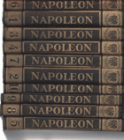 10SVAZKŮ - NAPOLEON 1-10, románový cyklus života a lásky velkého císaře. I-X