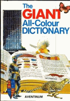 The giant all-colour dictionary-Pěkná A4 originální vazba