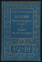 2SVAZKY Slovník česko-francouzský. Dictionnaire tchèque-français, sv. 1+2