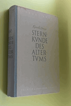 Kleine Schriften zur Sternkunde des Altertums