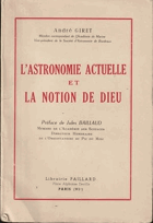 L'astronomie actuelle et la notion de Dieu VĚNOVÁNÍ AUTORA!! SIGNED!! SIGNÉ!!