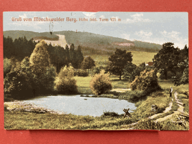 Gruss vom Mönchswalder Berg BAHNPOST