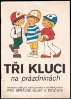 Tři kluci na prázdninách - hádanky, rébusy, omalovánky a vystřihovánky