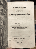 Nábožné spisy ctihodného Tomáše Kempenského